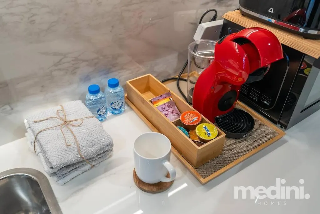 12Min From Burj Khalifa - Studio - Azizi Riviera Dubai Apartment