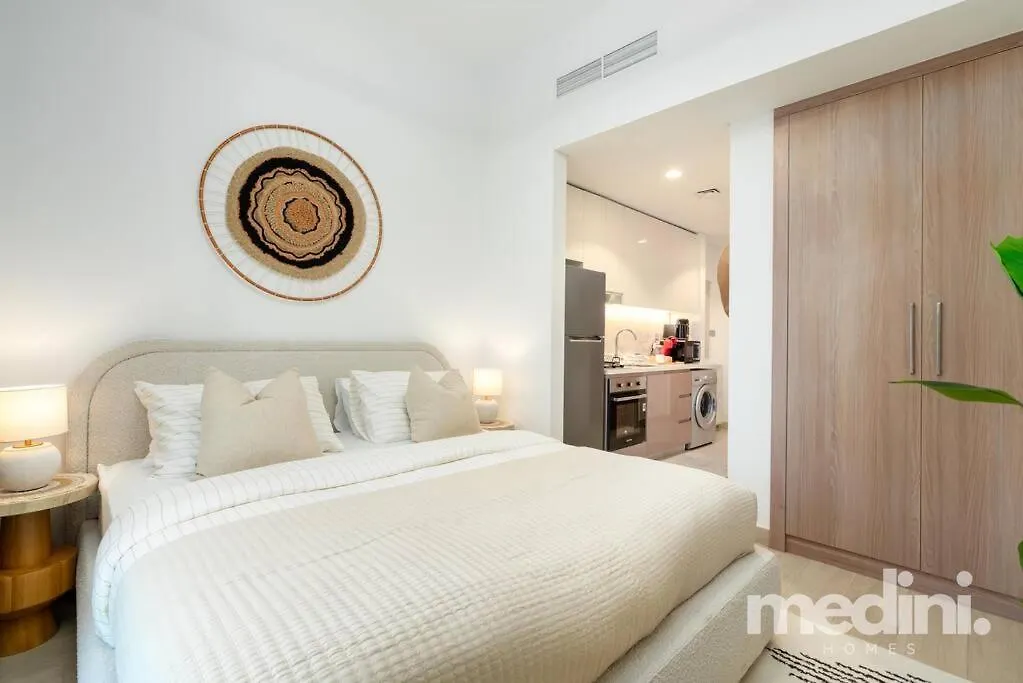 12Min From Burj Khalifa - Studio - Azizi Riviera Dubai United Arab Emirates
