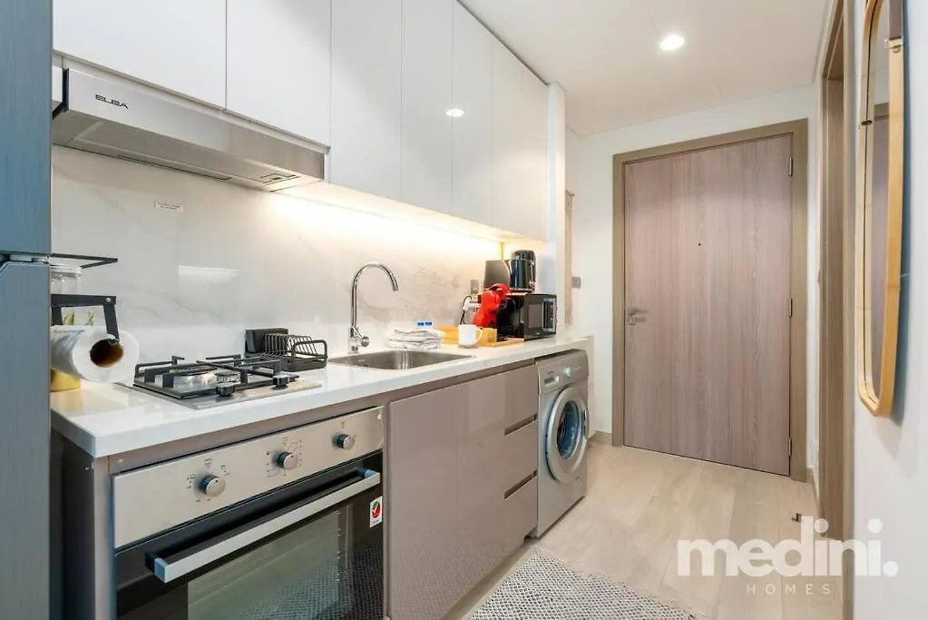 Apartment 12Min From Burj Khalifa - Studio - Azizi Riviera Dubai United Arab Emirates