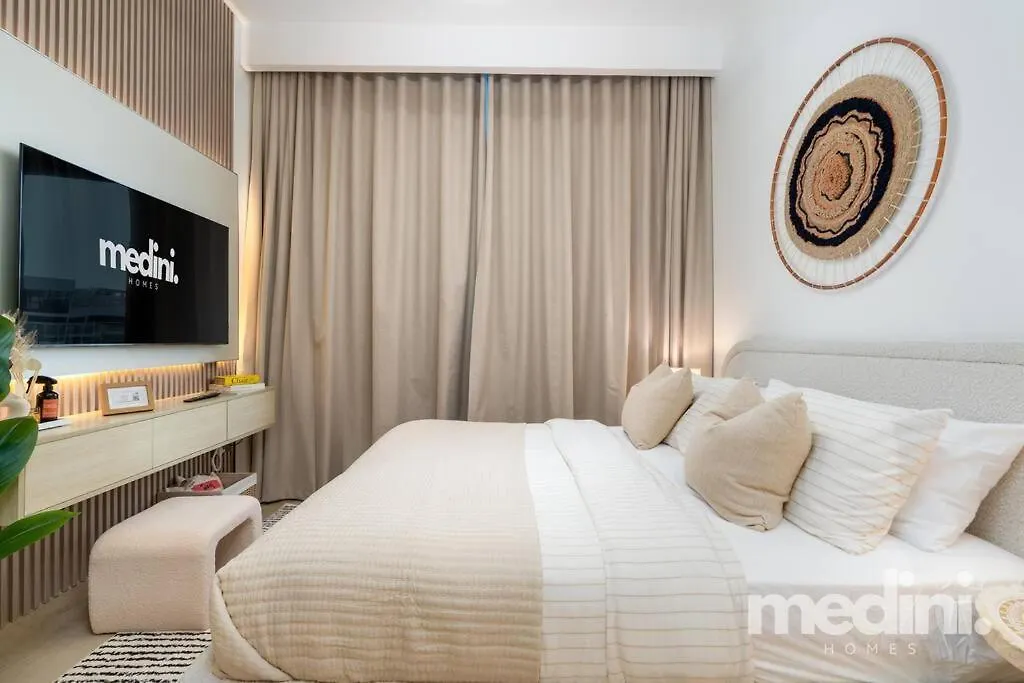 12Min From Burj Khalifa - Studio - Azizi Riviera Dubai
